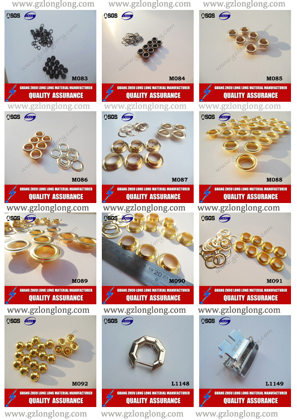 eyelets and rivets 