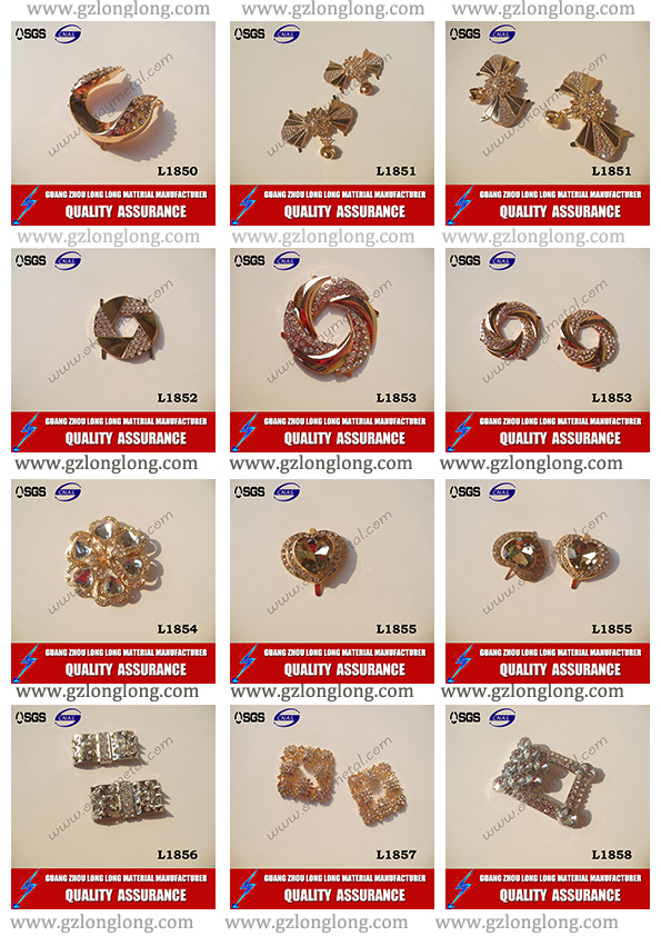  Diamond Metal Shoe Accessory Shoes Buckles