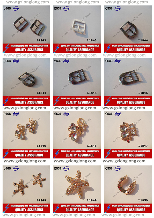  Diamond Metal Shoe Accessory Shoes Buckles